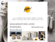 Tablet Screenshot of keramik-studio.net